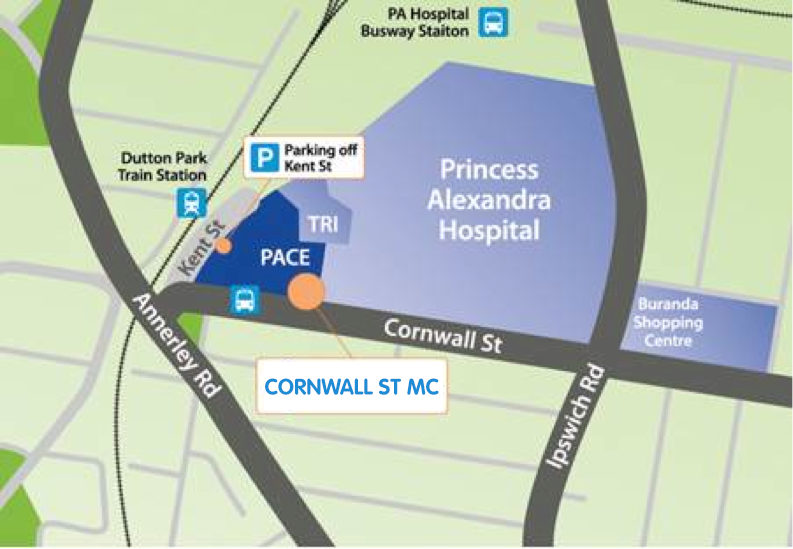 Princess Alexandra Hospital Brisbane Map   Map 2 